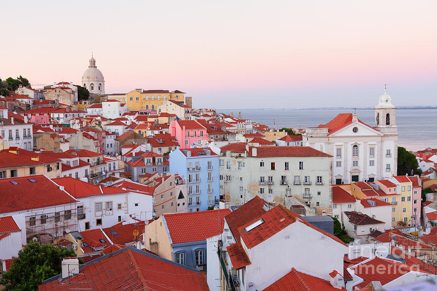 View of Alfama in Lisbon Photograph by Anastasy Yarmolovich