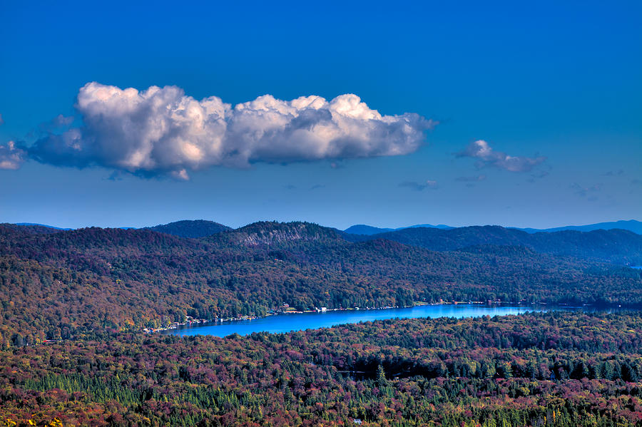 View of Bald Mountain from Mc Cauley Mountain Photograph by David Patterson