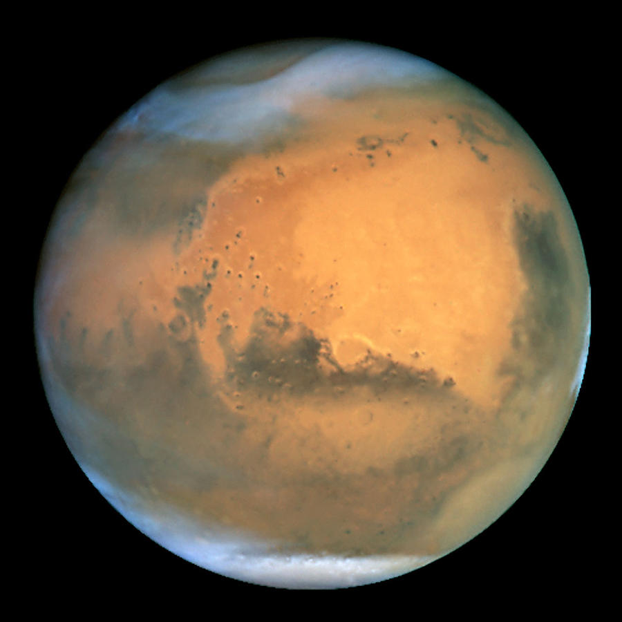 View of Barsoom, or Mars Painting by Hubble Space Telescope