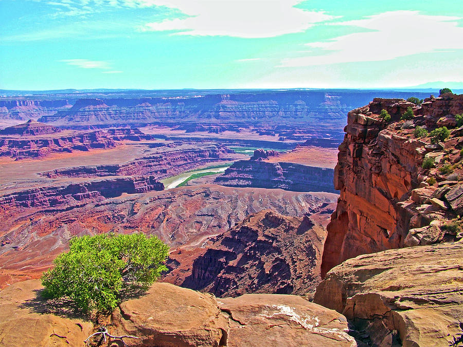 View of Colorado River in Dead Horse Point State Park, Utah  Photograph by Ruth Hager