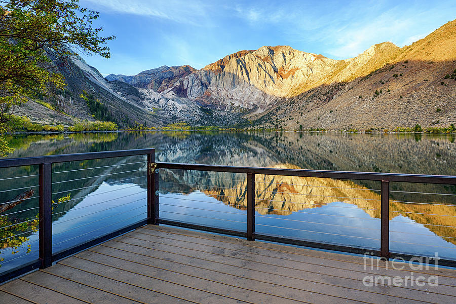 View Of Convict Lake Photograph by Mimi Ditchie
