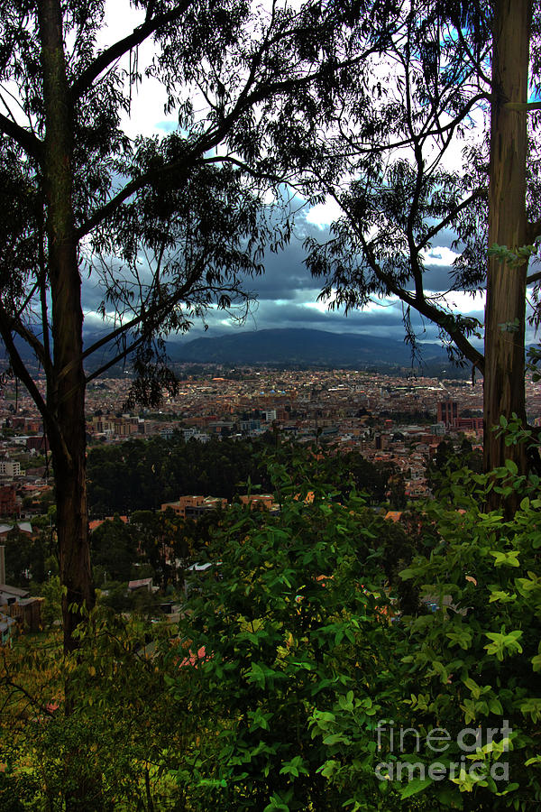 View Of Cuenca From The Road To Turi Photograph by Al Bourassa