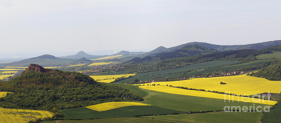View of Czech Central Mountains Photograph by Michal Boubin