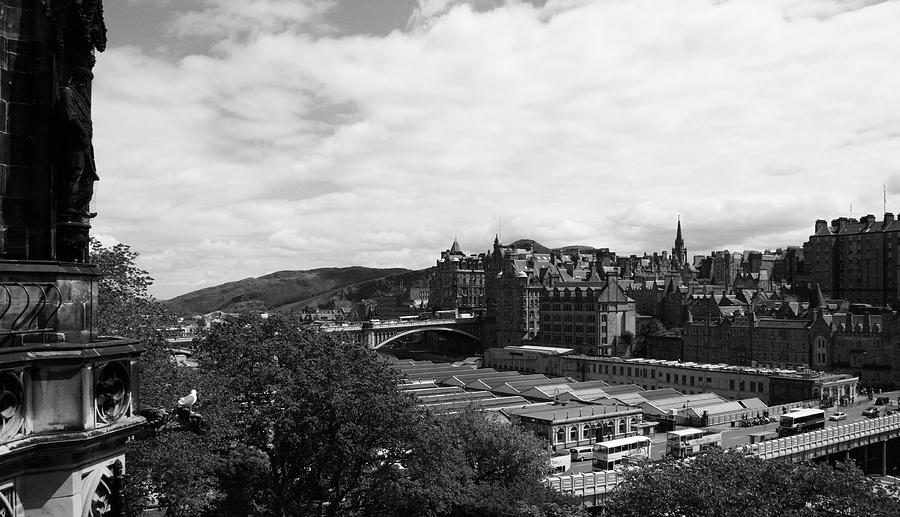 View of Edinburgh Photograph by Martina Fagan
