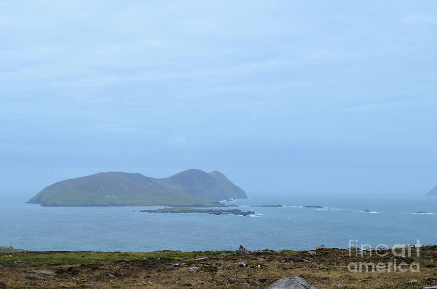 View of Great Blasket Island Off of Ireland Photograph by DejaVu Designs