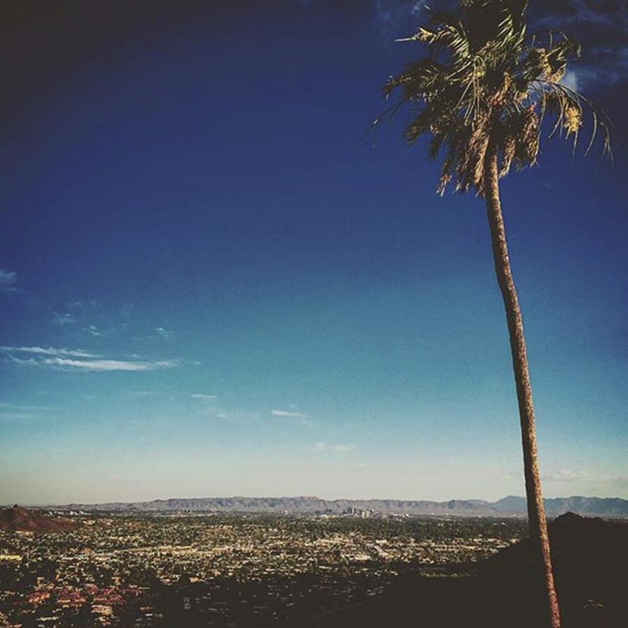 Phoenix Photograph - View Of Greater Phoenix, Arizona #earth by Alex Schmidt