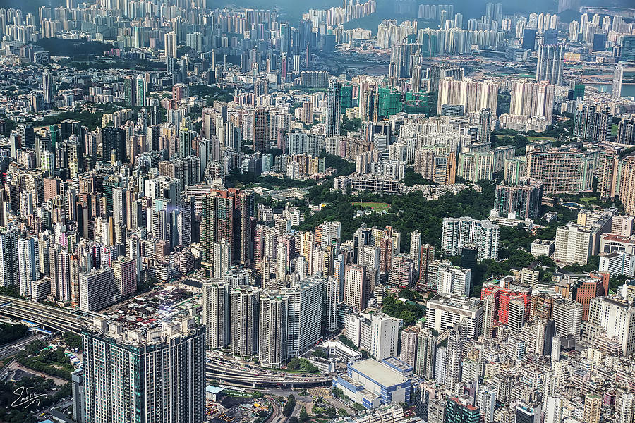 View Of Hong Kong Photograph by Endre Balogh