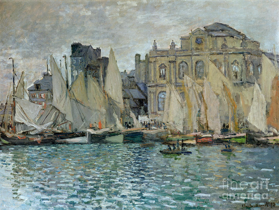 Claude Monet Painting - View of Le Havre by Claude Monet