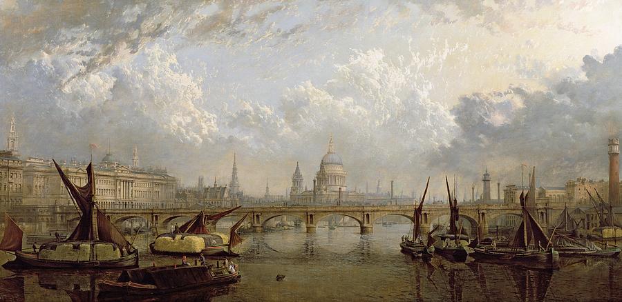 London Painting - View of London  by John MacVicar Anderson