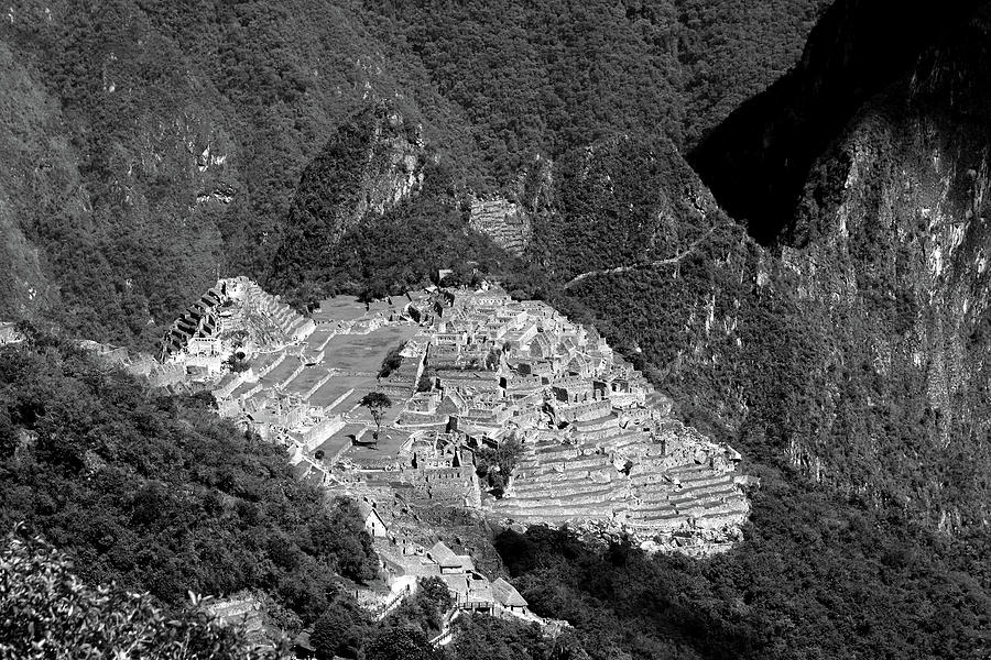 View Of Machu Picchu From The Inca Trail Photograph by Aidan Moran