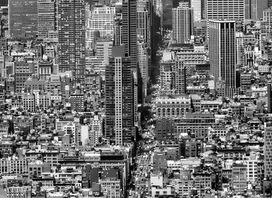 View of Manhattan-2 Photograph by Nina Bradica