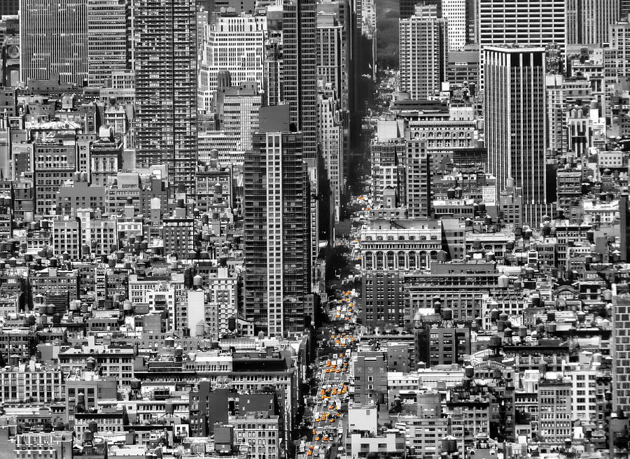 View of Manhattan-3 Photograph by Nina Bradica
