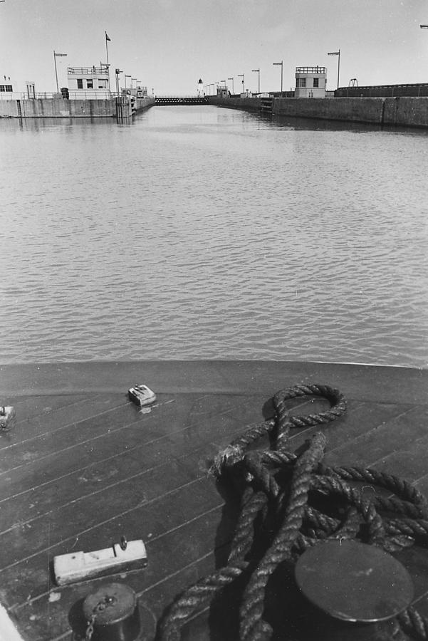View From Wendella Boat - 1962 Photograph by Chicago and North Western Historical Society
