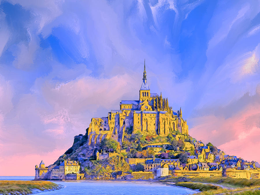 Epoch 500 Pcs Jigsaw Puzzle Starry Sky Mont Saint-michel France 38x53cm 50901 JP for sale online