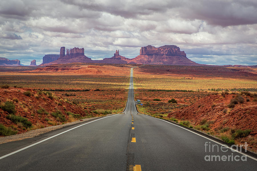 View of Monument Valley From Forrest Gump Point Photograph by Mimi Ditchie