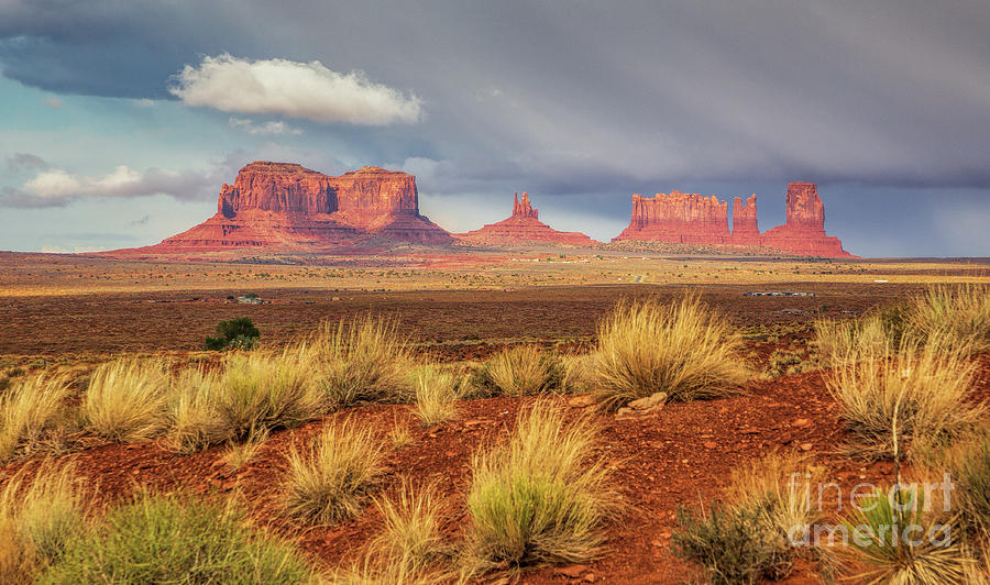 View of Monument Valley Photograph by Mimi Ditchie