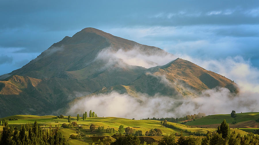 View of Mt Iron Wanaka New Zealand Photograph by Joan Carroll