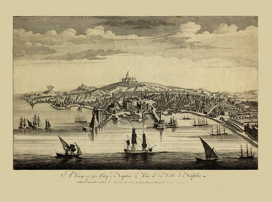 View Of Naples 1755 Photograph by Andrew Fare