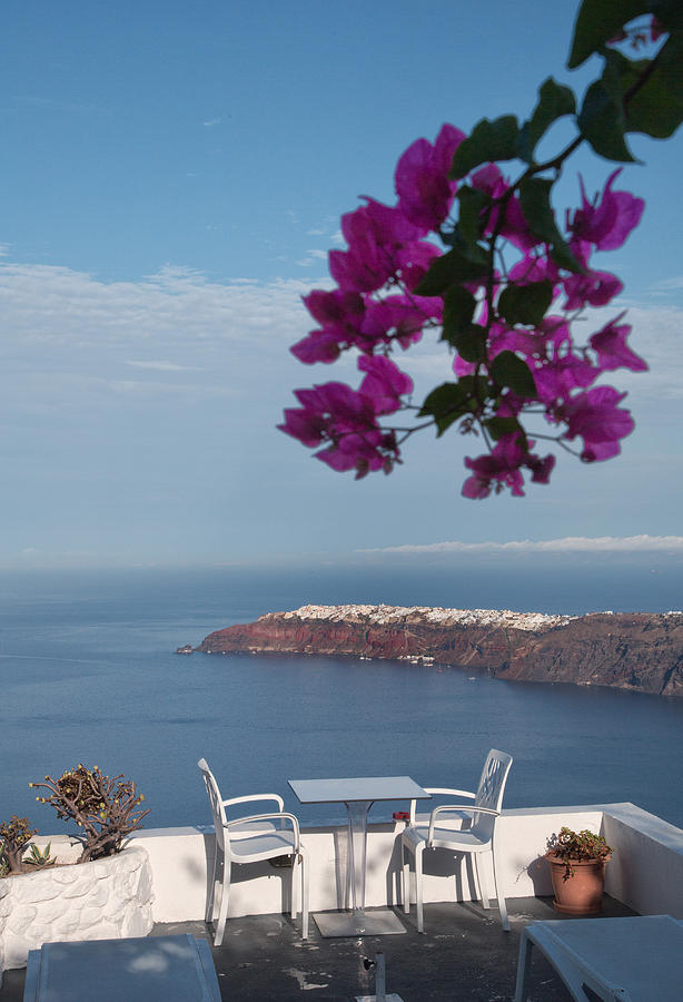 View of Oia Photograph by Jack Nevitt