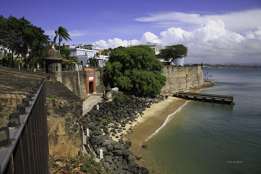 City Photograph - View of Old San Juan by Jose Oquendo
