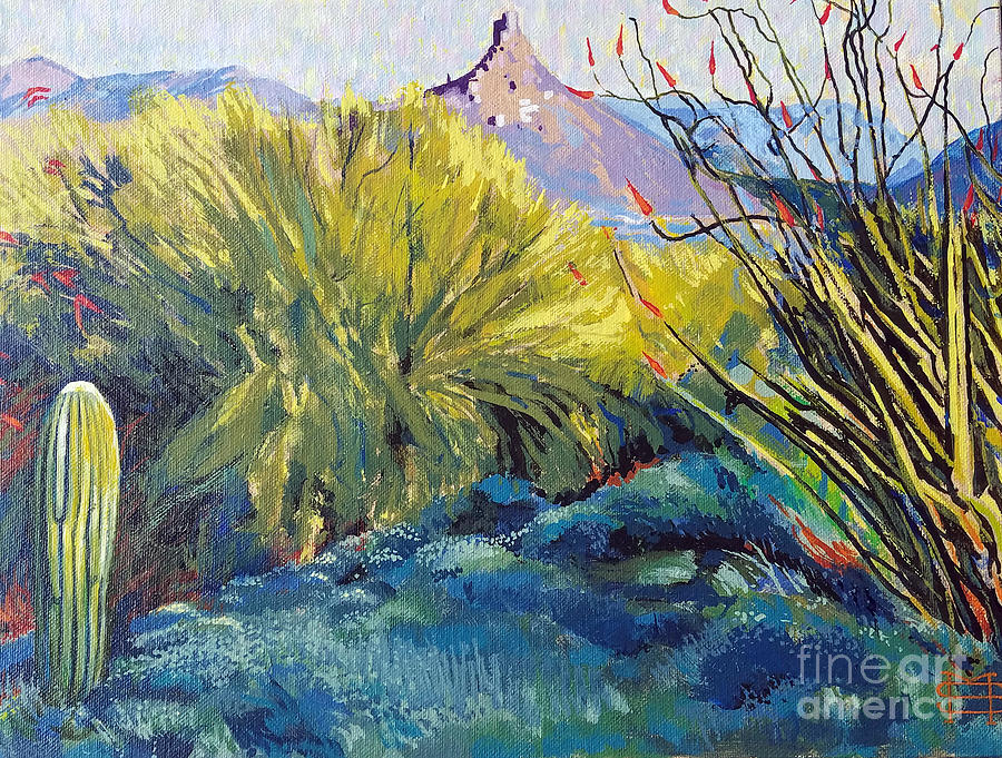 View of Pinnacle Peak by Michael Stoyanov View of Pinnacle Peak by Michael Stoyanov
