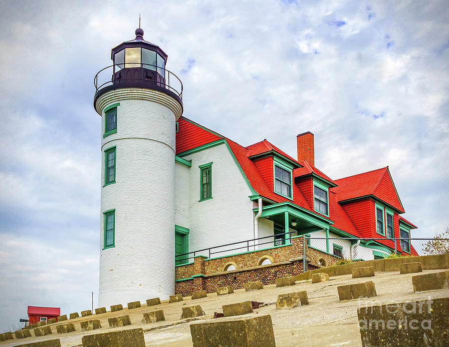 View of Point Betsie Photograph by Nick Zelinsky Jr