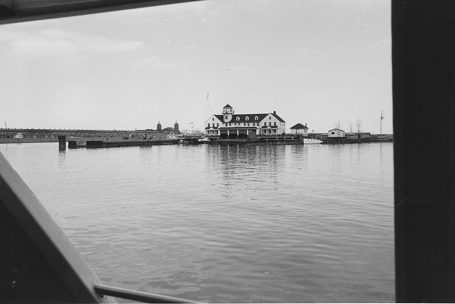 View of River From Wendella - 1962 Photograph by Chicago and North Western Historical Society