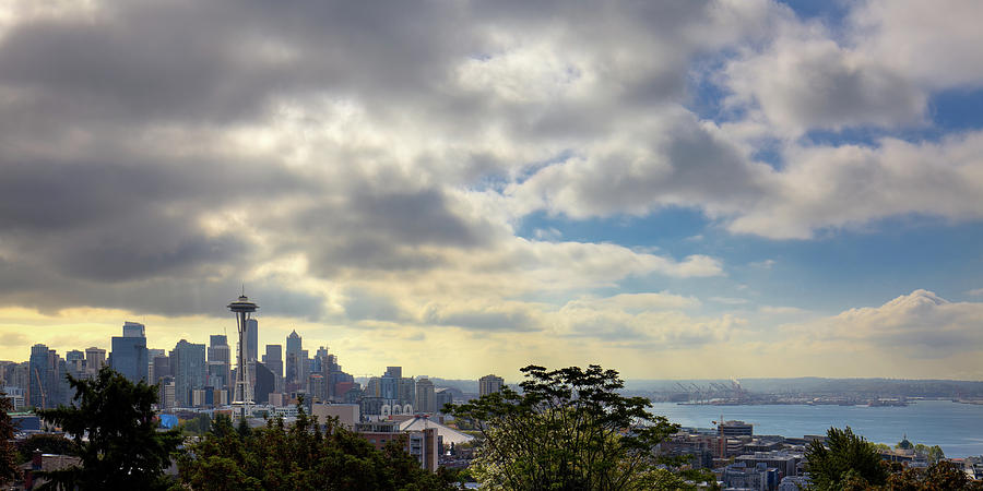 View of Seattle from Kerry Park Photograph by David Patterson