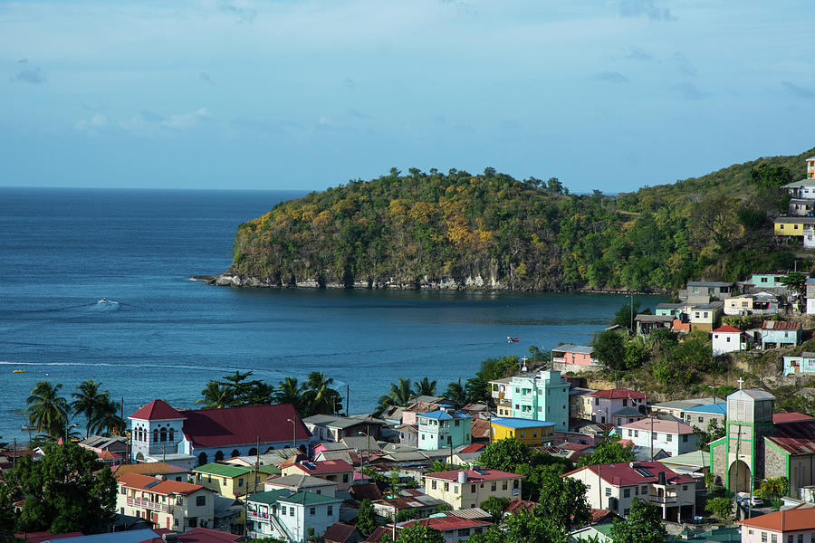 View of Soufriere, St Lucia Photograph by Nicole Freedman