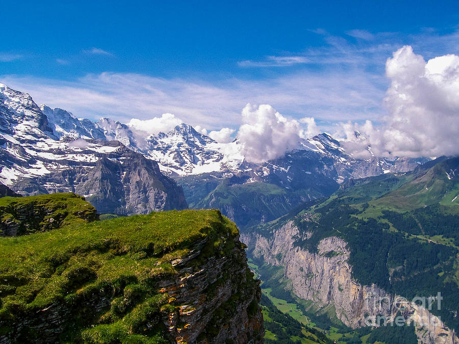 View of the Swiss Alps Photograph by Greg Plamp - Fine Art America