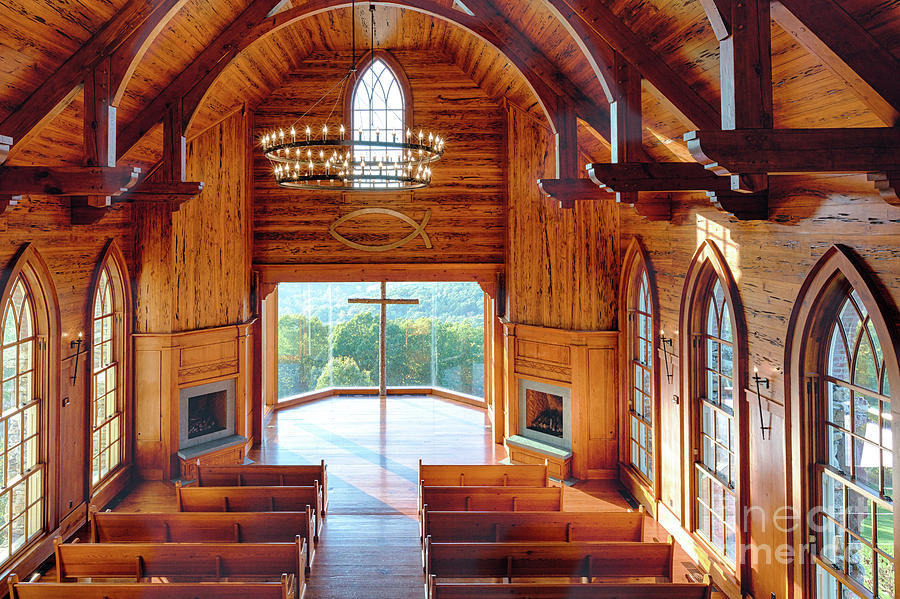 View of the Church from the Balcony Photograph by Terri Morris - Fine ...