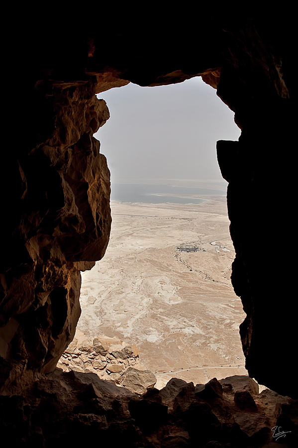 View Of The Dead Sea From Masada Photograph by Endre Balogh