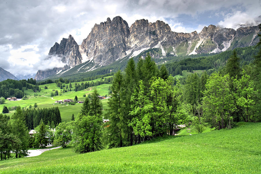 View of the Dolomites Photograph by Alan Toepfer