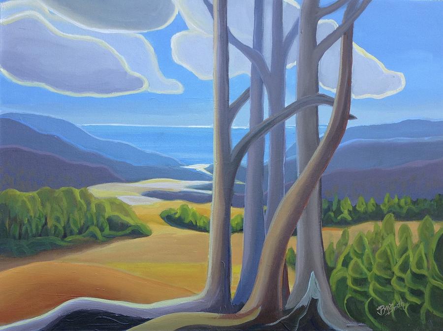 View of the Lake Painting by Barbel Smith View of the Lake Painting by Barbel Smith