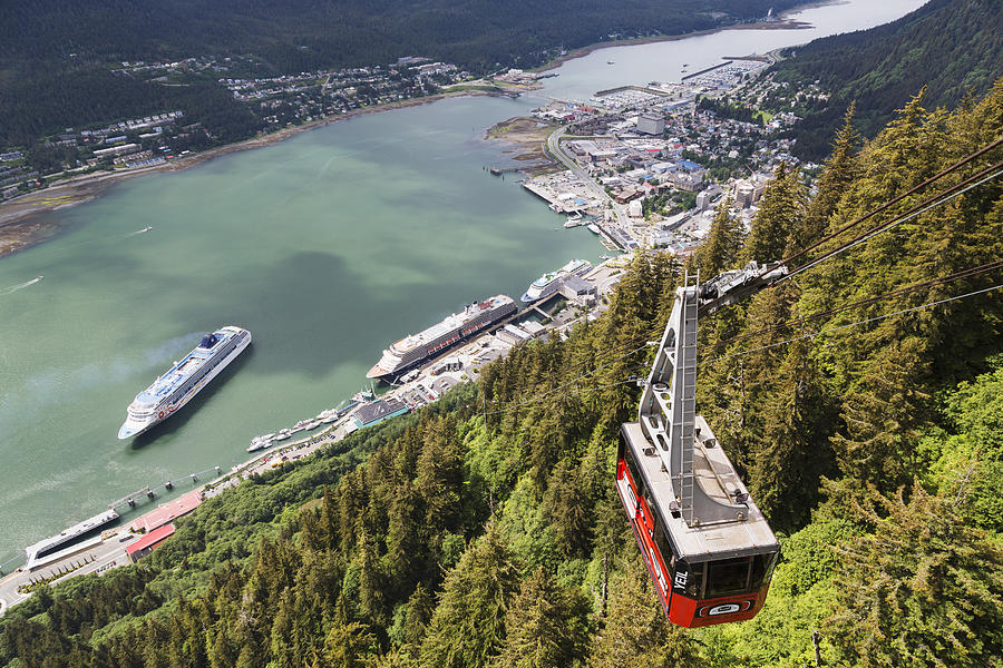 View Of The Mount Roberts Tramway Photograph by Lucas Payne - Fine Art ...