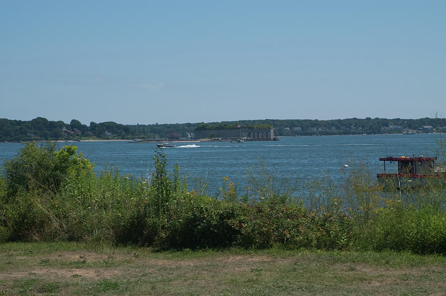 View of the Ocean from Portland Maine Photograph by Adam Gladstone ...