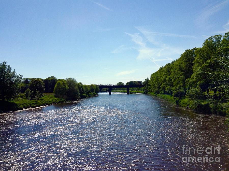 View of The River Ribble Photograph by Joan-Violet Stretch