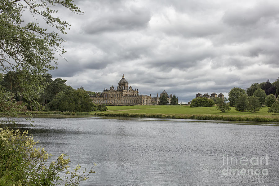 Architecture Photograph - View on Castle Howard by Patricia Hofmeester