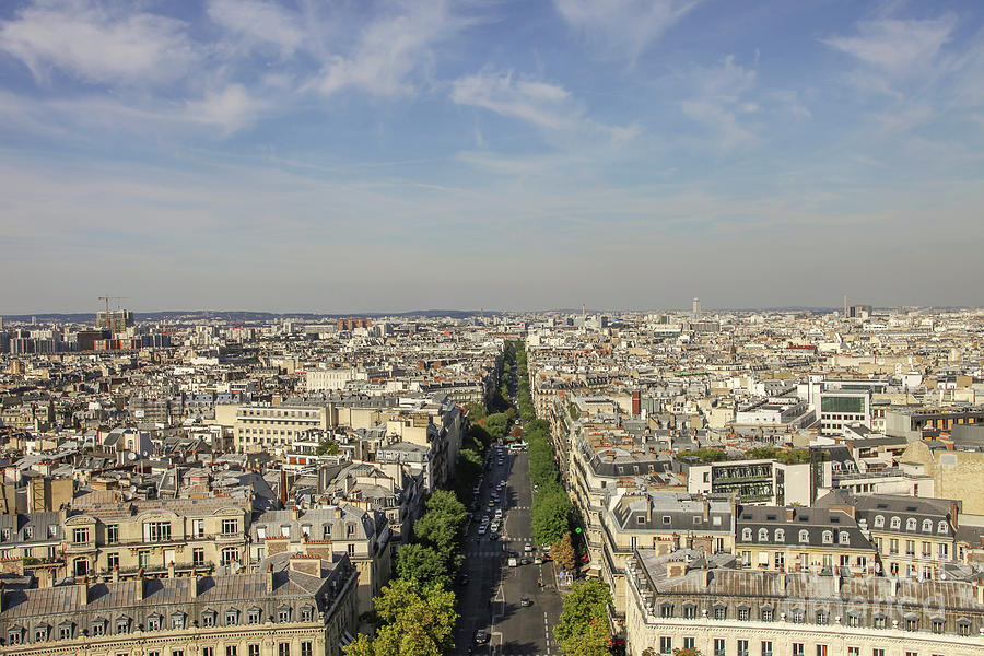 View on Paris Photograph by Patricia Hofmeester