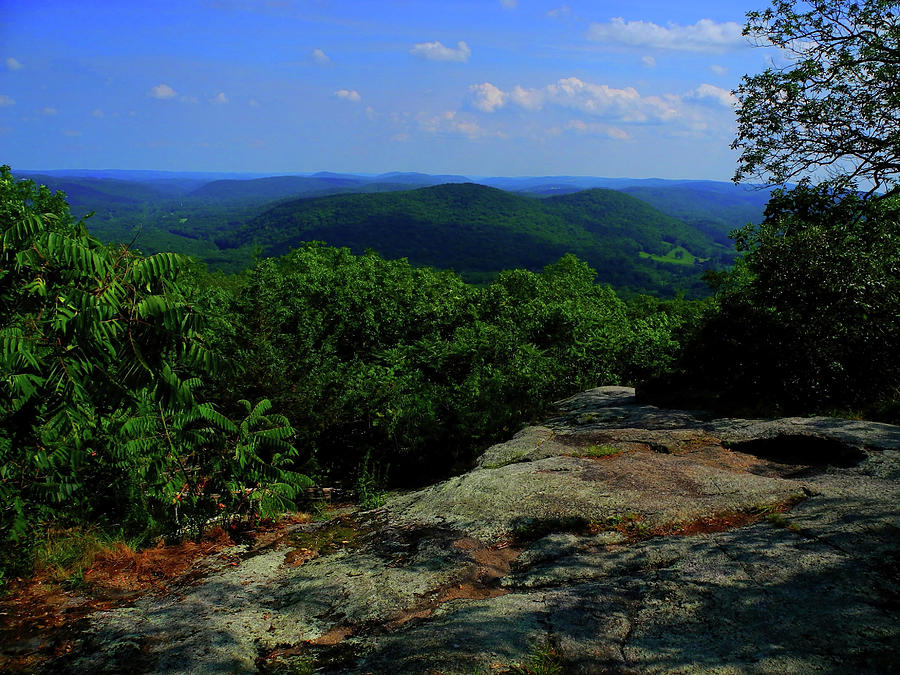 View on the Connecticut Appalachian Trail Photograph by Raymond Salani III