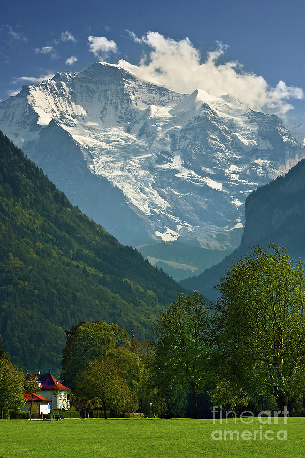 View On The Jungfrau - Interlaken - Switzerland Photograph