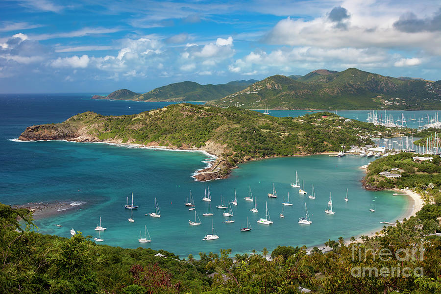 View over Antigua Photograph by Brian Jannsen