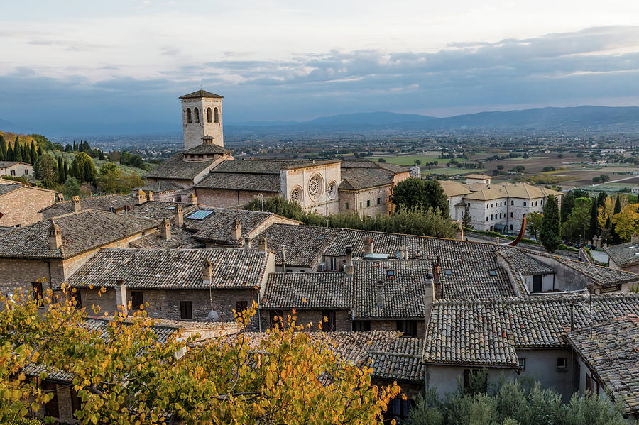 View Over Assisi Photograph by Debbie Gracy - Fine Art America