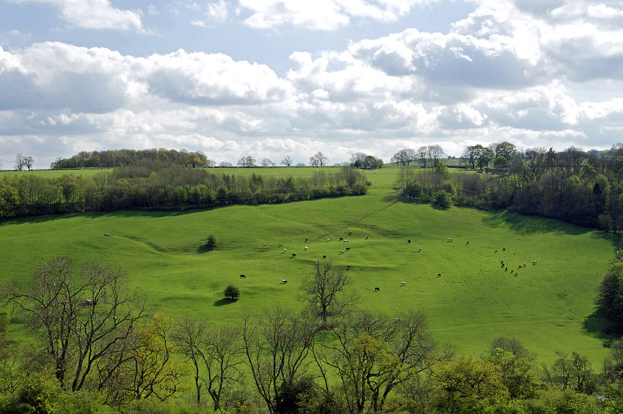 View South Of Thorpe In Derbyshire Photograph