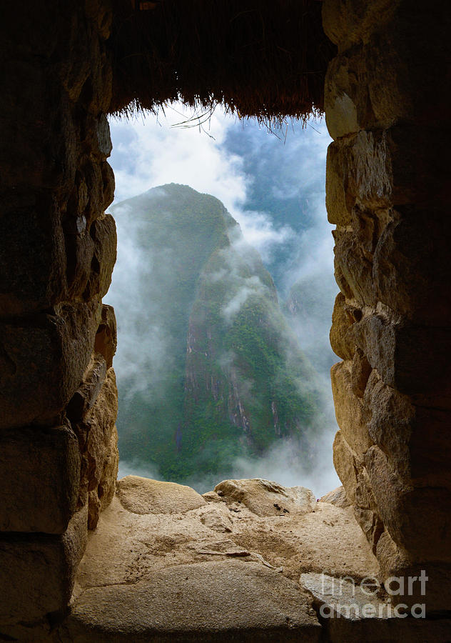 View through History. Machu Picchu Photograph by Ksenia VanderHoff