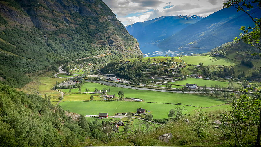 View To Flam Photograph