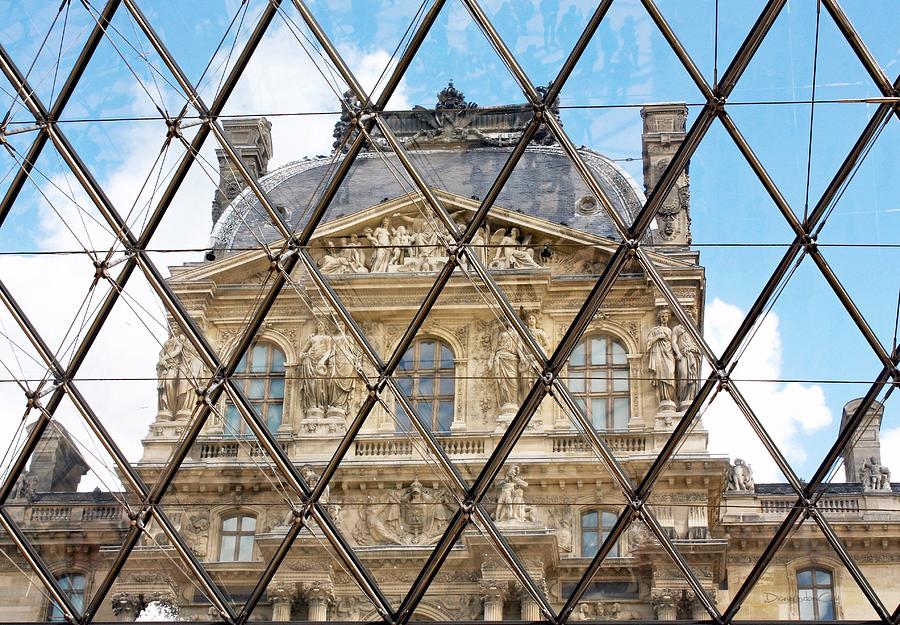 View To The Louvre Photograph by Diane Lindon Coy