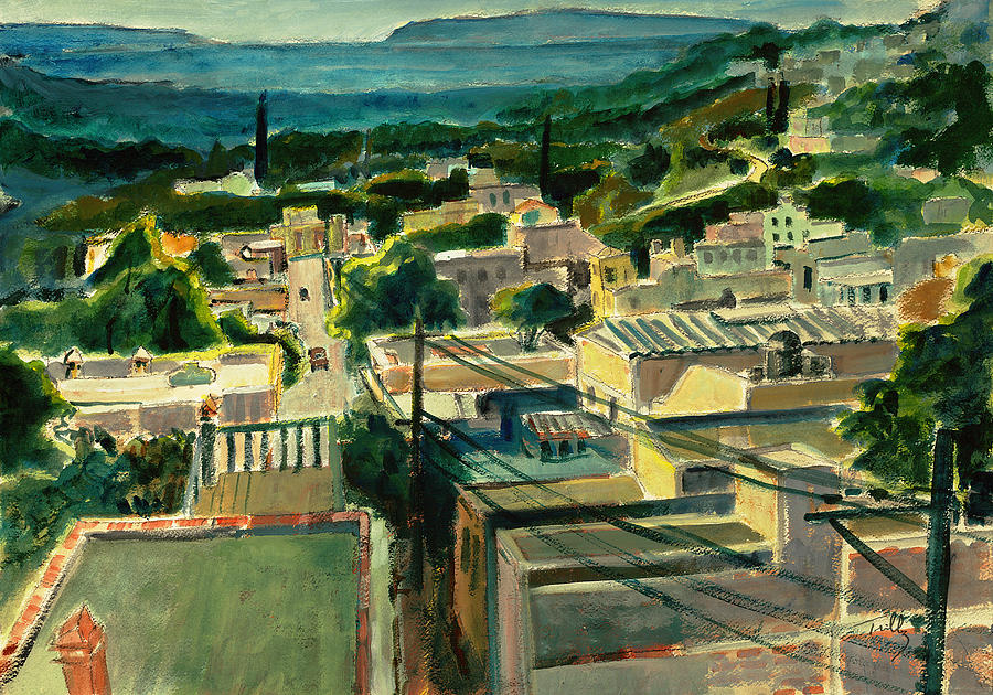 View West Painting by Thomas Tribby