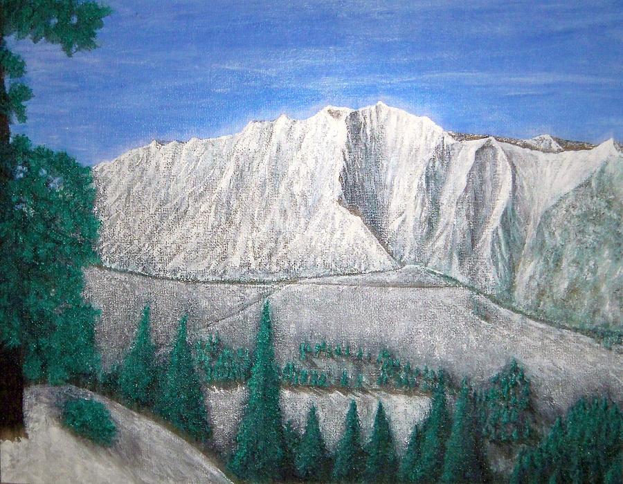 Viewfrom Spruces Painting by Michael Cuozzo