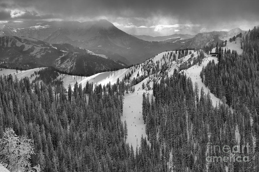 Views From The Western Trail Black ANd White Photograph by Adam Jewell